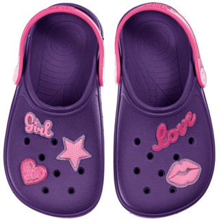 Babuche Infantil Sandália Feminina Menina Bebe Criança Antiderrapante Borracha Love Coração Estrela Fofo Colorido Moda Blogueira Chinelo Calce Fácil Confortável Macio Leve