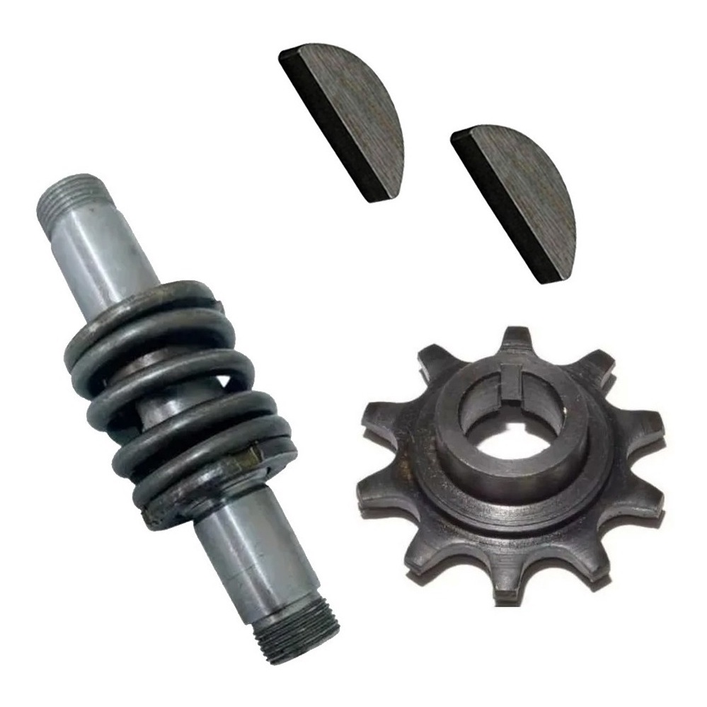 Kit Eixo Da Embreagem Chavetas E Pinhao Bicicleta Motorizada em Oferta na Shopee
