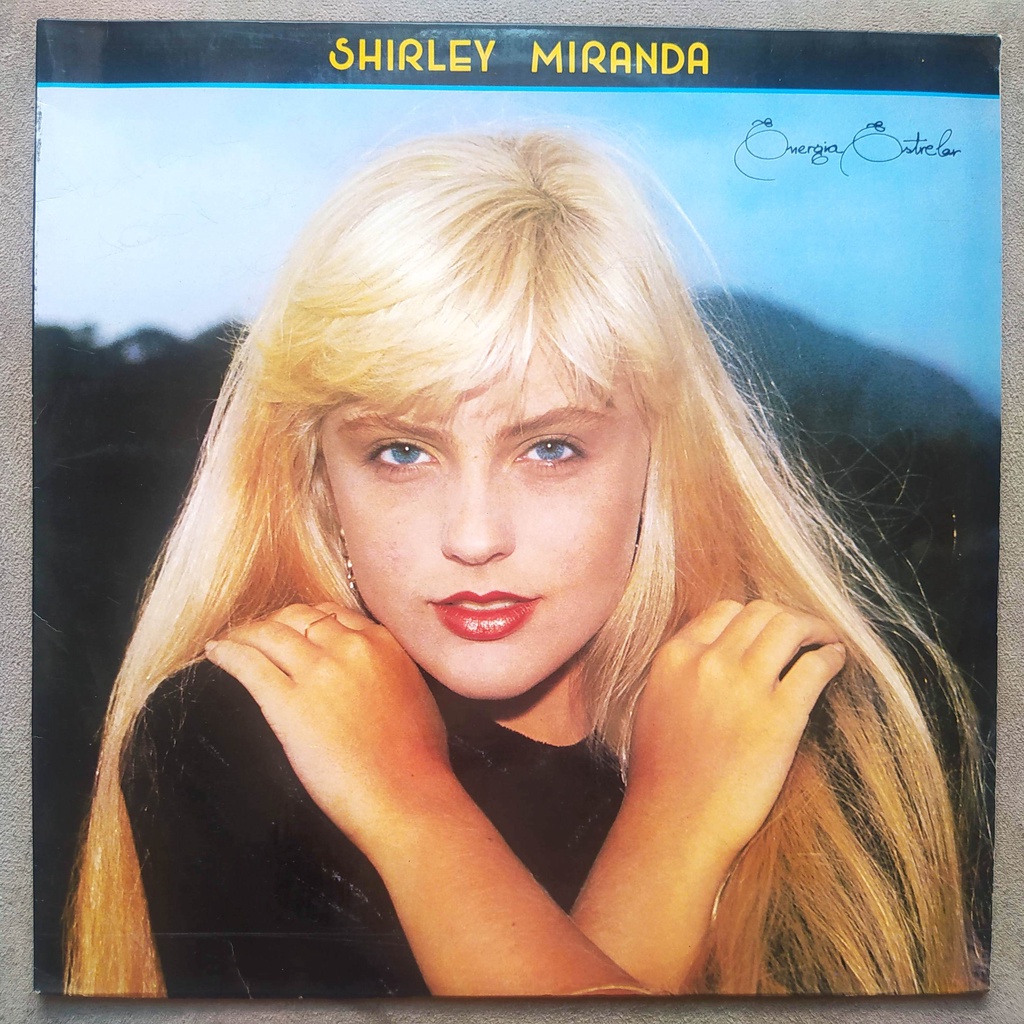 Lp Shirley Miranda Energia Estrelar Xuxa Angelica 1991 vinil raro Axé Paquita