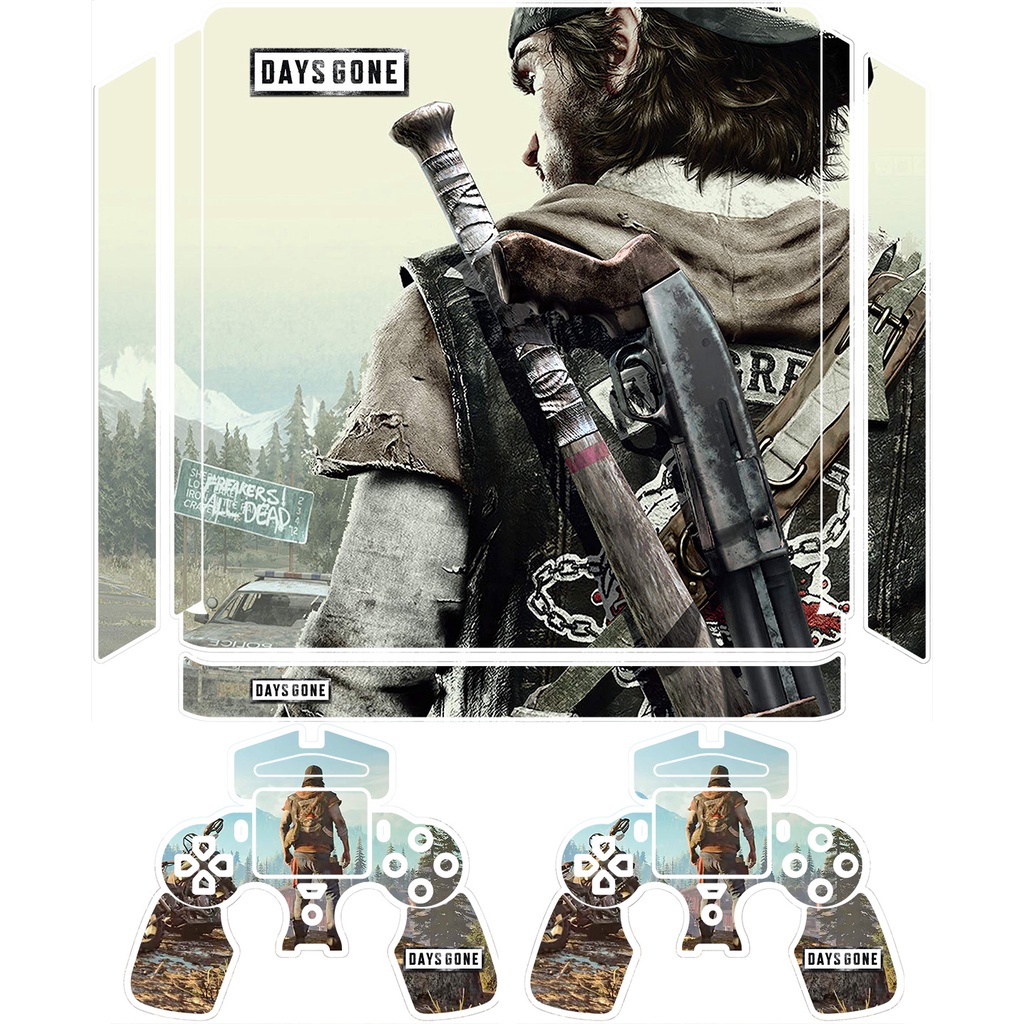 Skin Adesiva PS4 Slim - Days Gone