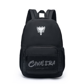 Mochila Cavalera Original para Notebook Escolar Unissex Reforçada