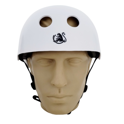 Capacete Proteção EPI Personalizado Branco Para Bike Skate Patins Patinete - Jumppings Original