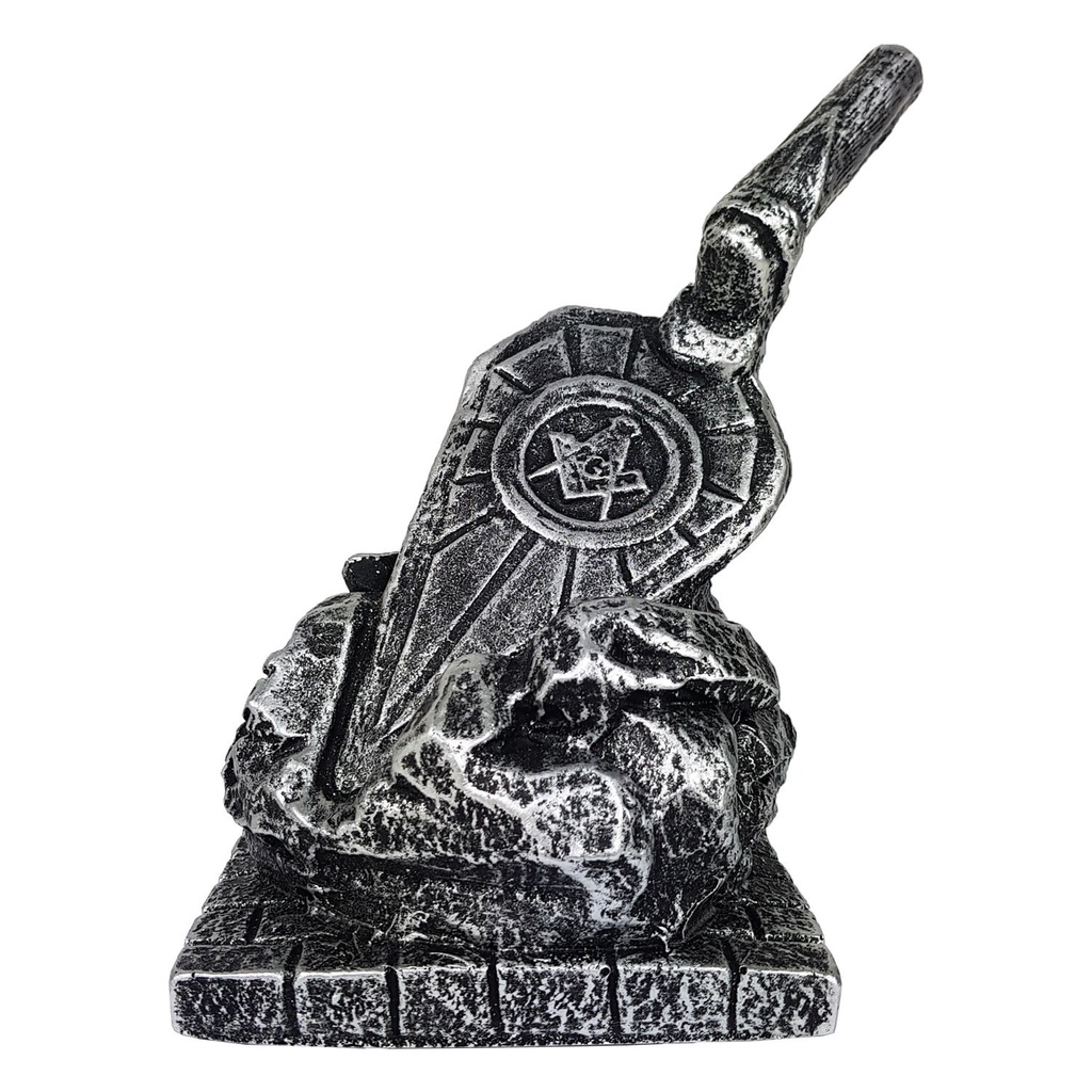 Estatueta Trolha Colher De Pedreiro Maçonaria Loja Maçonica Linda Peça Decoração