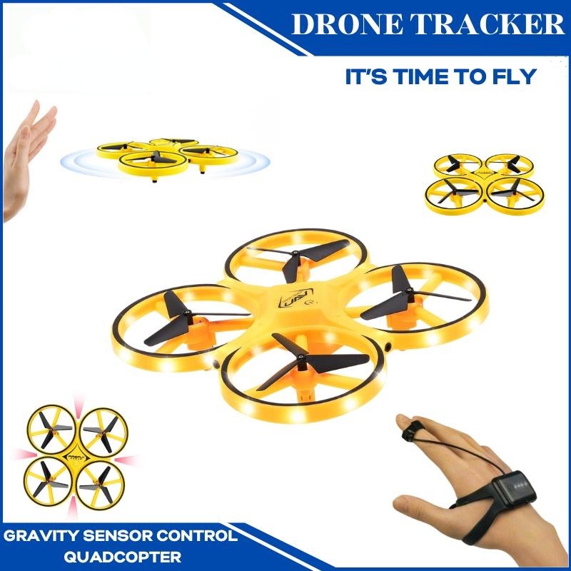 Mão Sensor de Movimento LED Drone XX18 Anti-colisão RC Quadcopter Aircraft Drone MINI DRONE