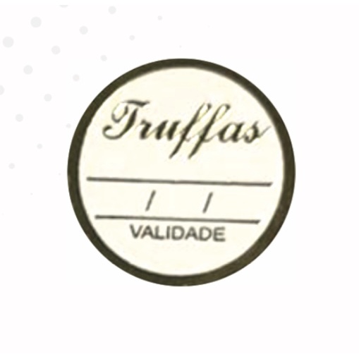 100 Etiquetas Trufas Validade Ouro Cod-408 (Ms) - Stationery