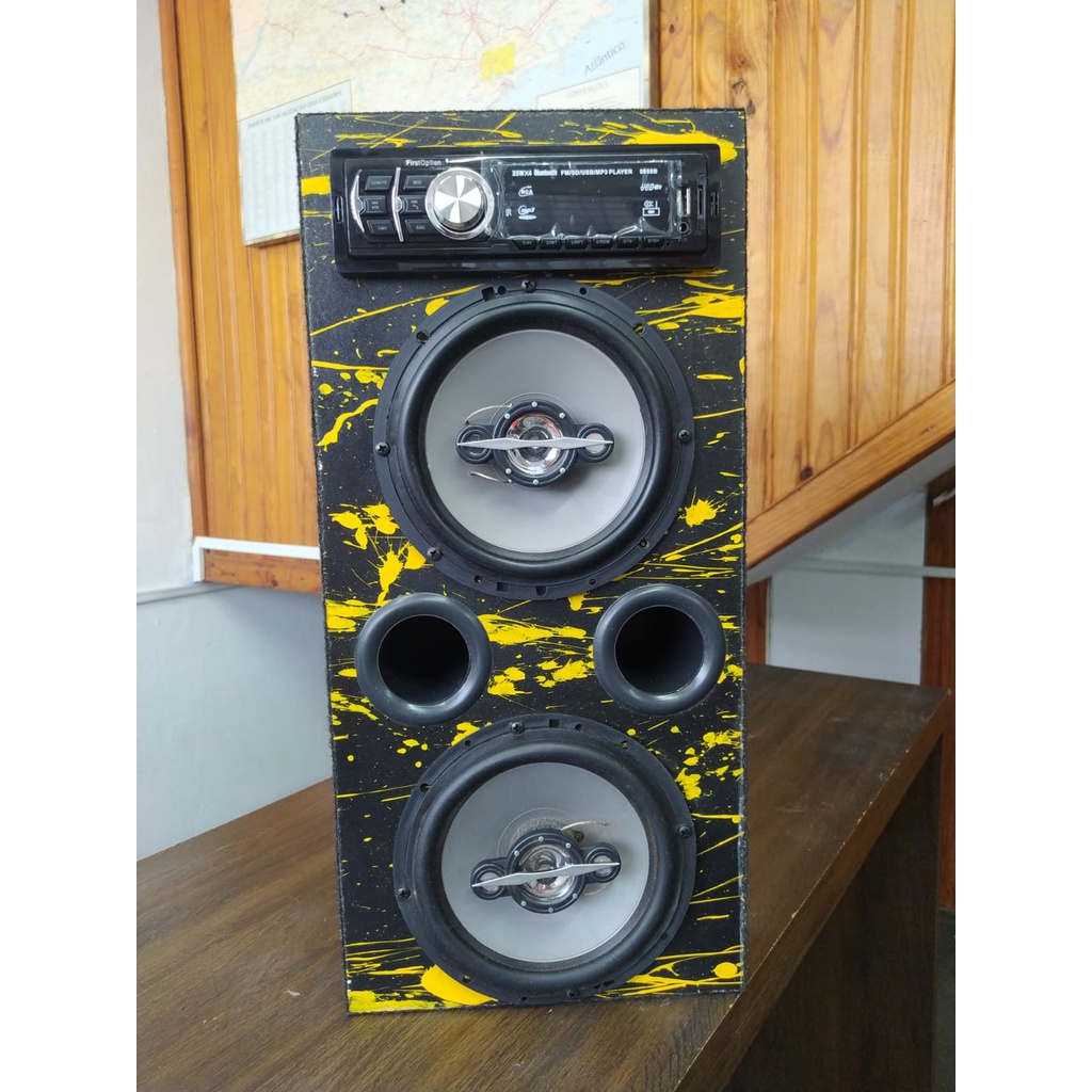 Caixa de som Bob Bluetooth 12 Polegadas Sturdy 400Watts