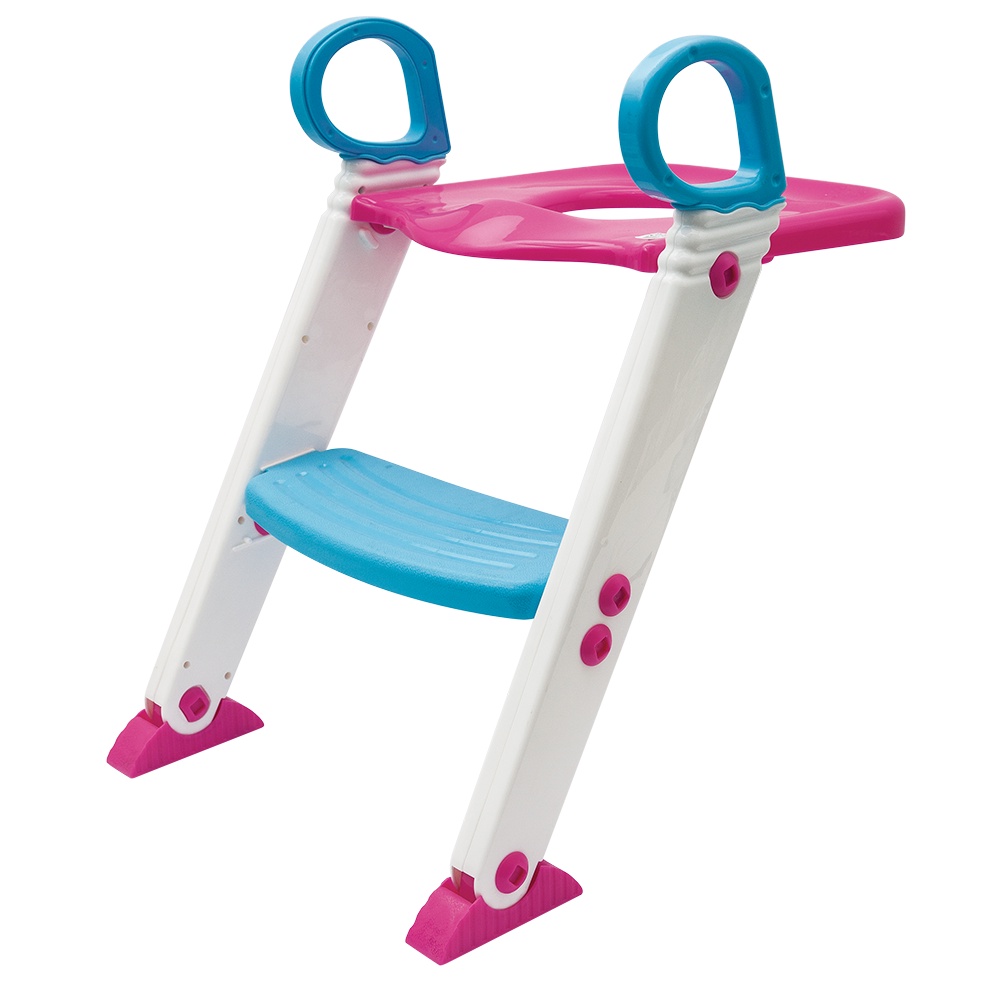 Troninho Assento Redutor para Sanitário com Escadinha 7425 - Buba em Oferta na Shopee
