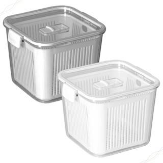 Pote Hermetico Slim Multiuso para Geladeira 2030ml - Frutas, Verduras, Legumes