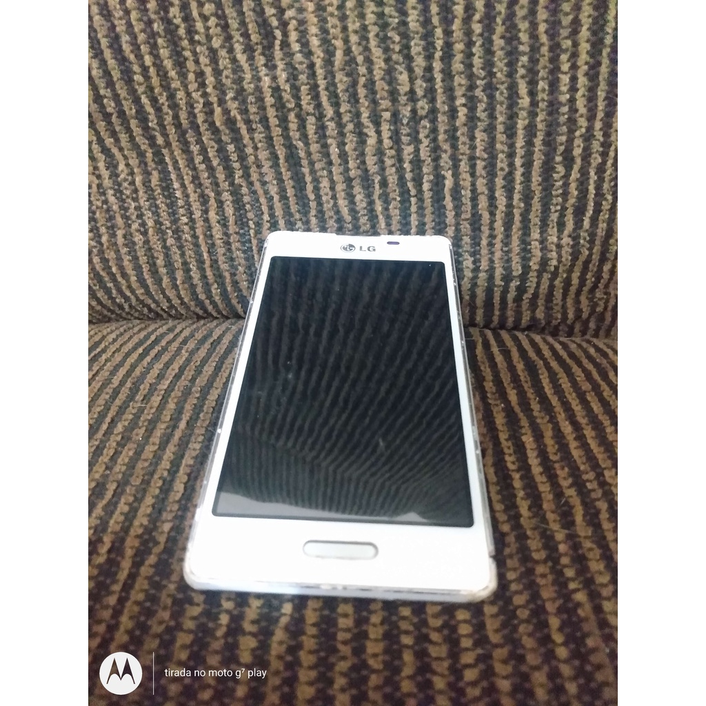 Frontal completa usada Tela Lcd+ Touch celular LG Optimus L5 Ii E450f Em Bom Estado