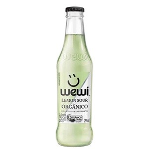 Refrigerante Lemon Sour Orgânico Wewi 255 Ml