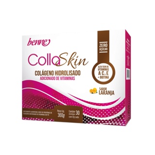 Collaskin - Colágeno Hidrolisado + Vitaminas - 30 Sachês