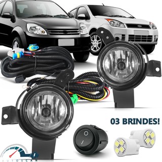 Kit Farol De Milha Neblina Ford Fiesta 2007 2008 2009 Ka 2008 2009 2010 2011 Bot. Alternativo