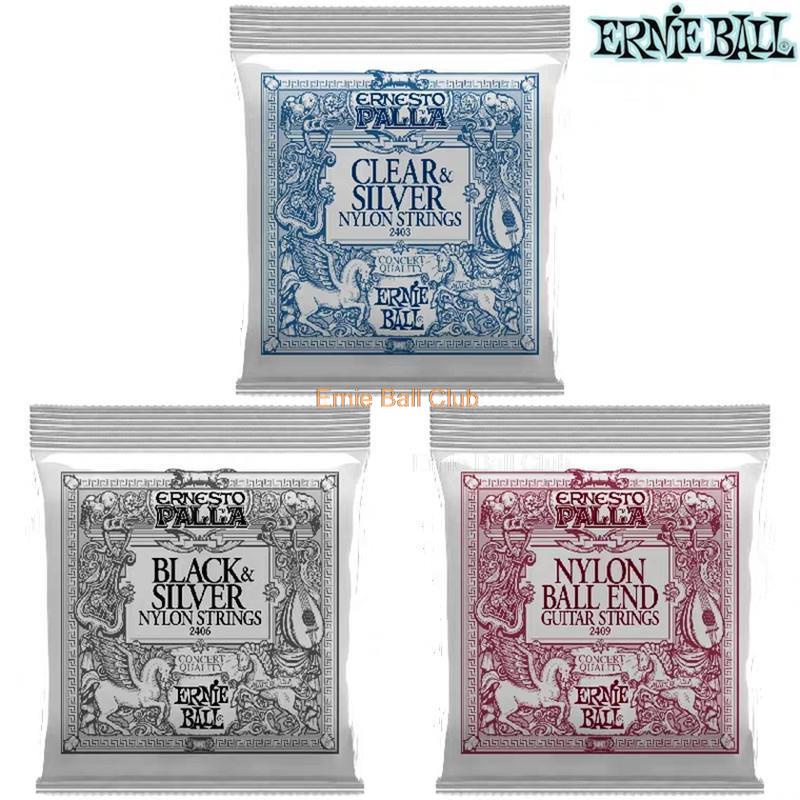 Ernie Ball Cordas De Violão Clássico Fibra De Nylon Para Instrumentos Musicais Clássicos De Guitarra Peças
