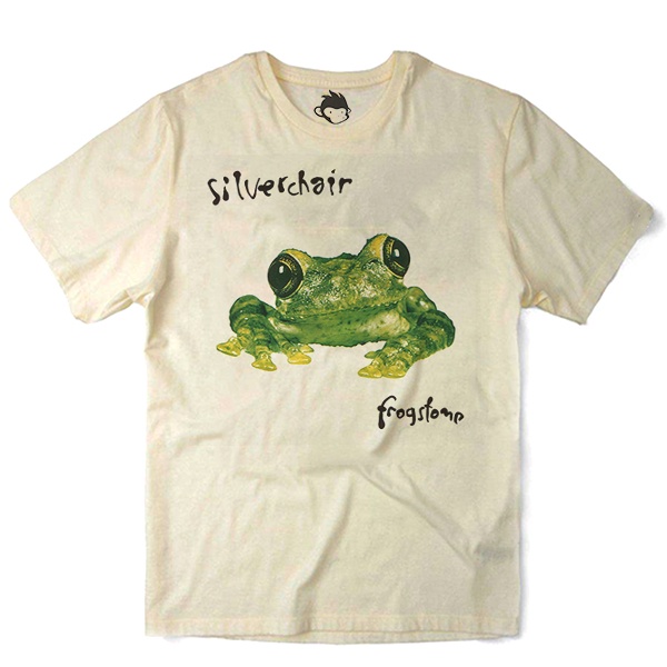 Camiseta Algodao Silverchair Frogstomp Banda de Rock Bandas Musica Heavy Metal Punk Nervous
