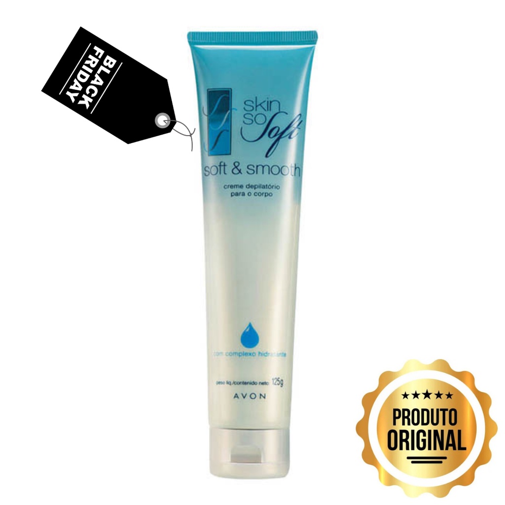 Creme Depilatório Para O Corpo Skin So Soft Avon 125g