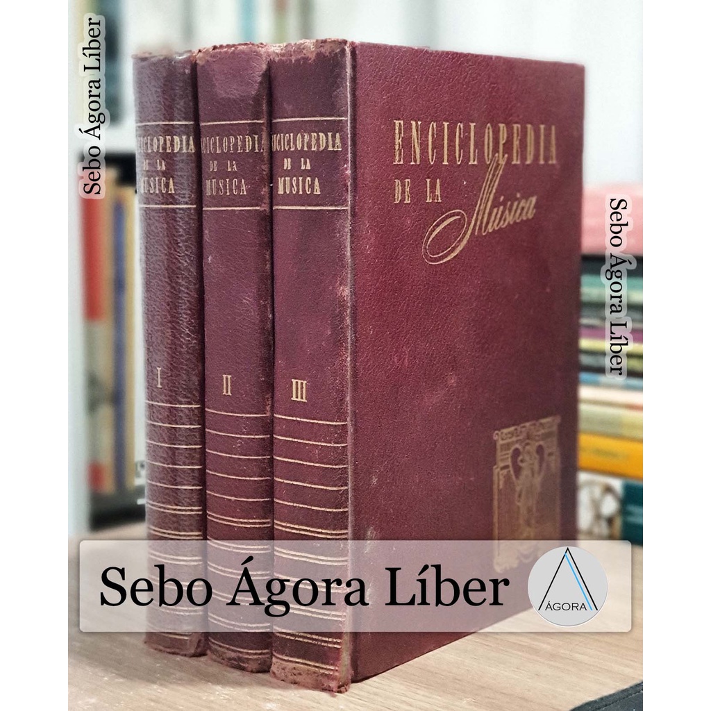 Enciclopedia de La Música (3 Tomos) Raro Dr. O. Mayer-serra