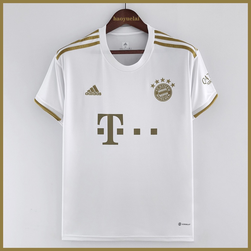 Camisa De Time Branca 22/23 II Futebol Bairen - Escorrega o Preço