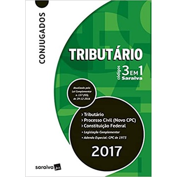 Código 3 em 1 Saraiva: Tributário, Processo Civil e Constituição Federal