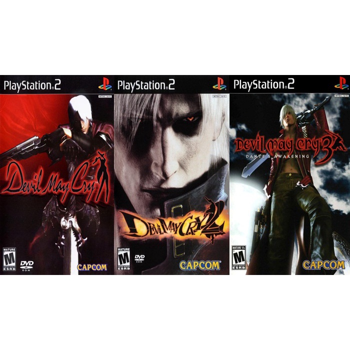 Kit Devil May Cry Collection com 3 Jogos (PS2) em Oferta na Shopee