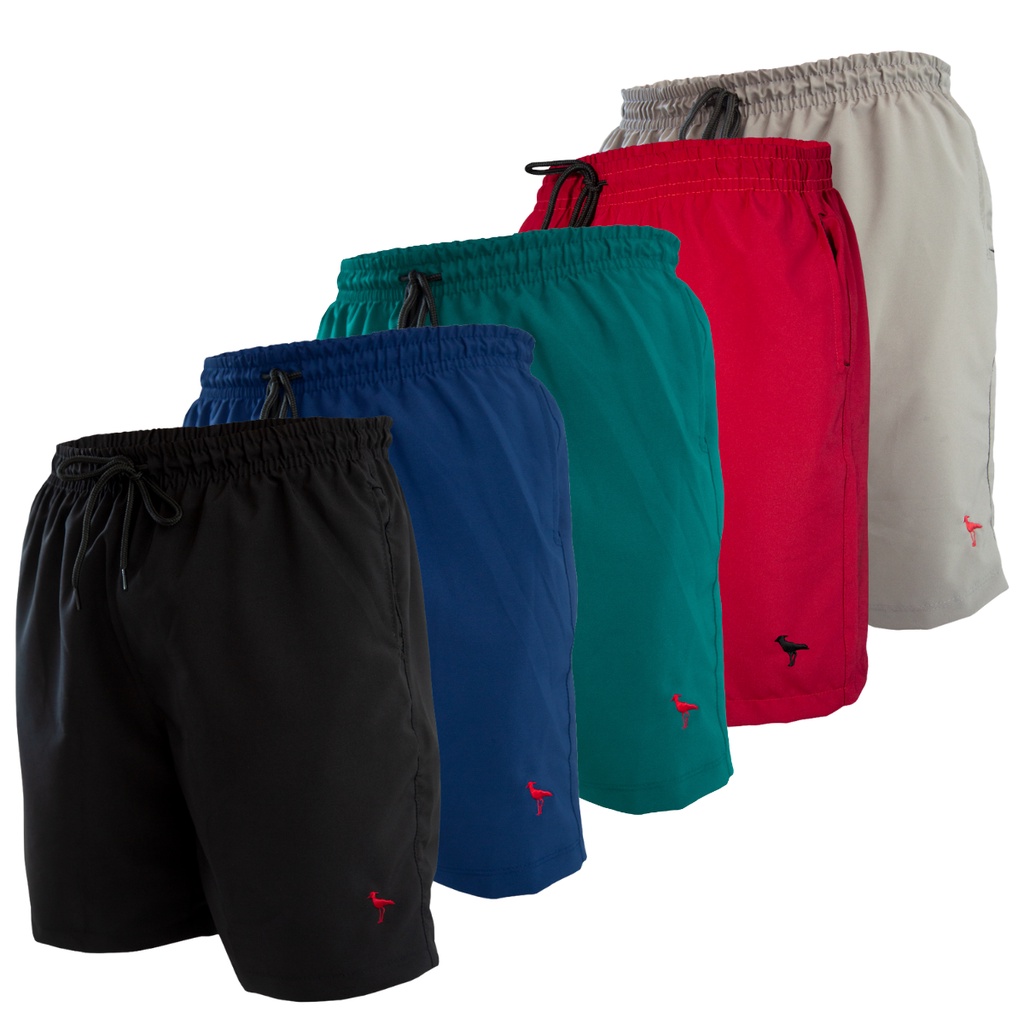 Kit Shorts Tactel Masculino Academia Tactel Adulto Masculina Promoção Fitness Bermuda Elastano Moda …