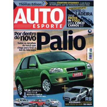 AUTO ESPORTE 502 * PALIO * AUDI R8 * SIENA