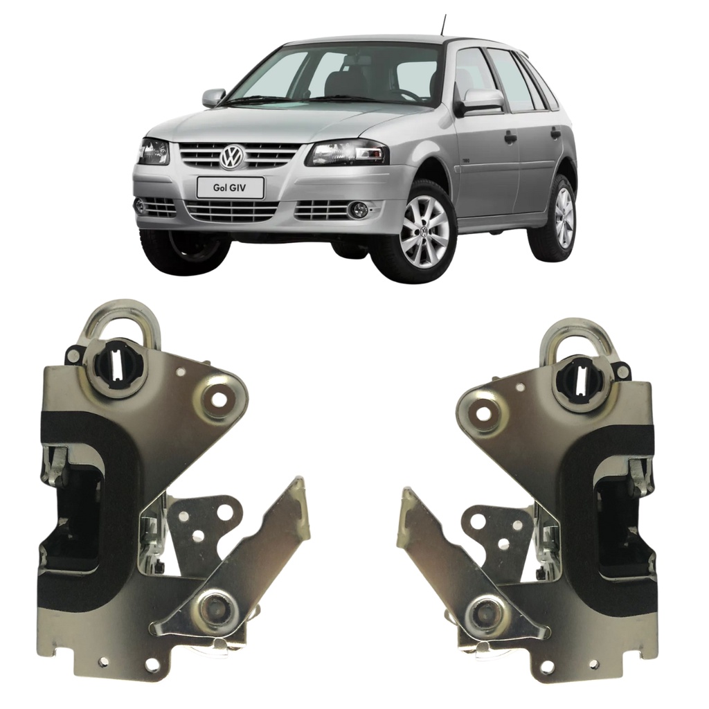Par Fechadura Gol G4 Porta Dianteira 1998 1999 2000 Até 2014 em Oferta na Shopee