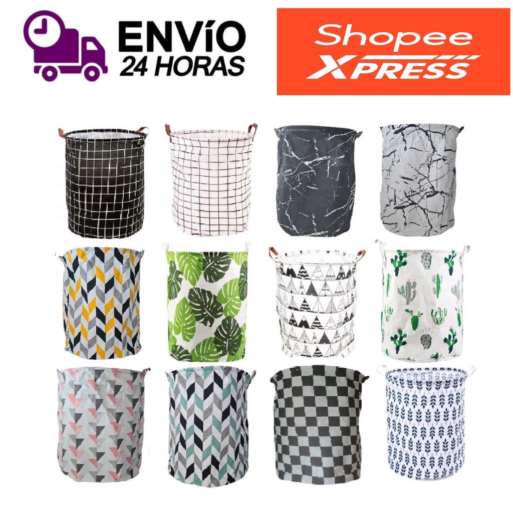 Cesto Organizador de Roupa Suja e Multiuso Dobrável SN001 – Praticidade e Estilo para Sua ...