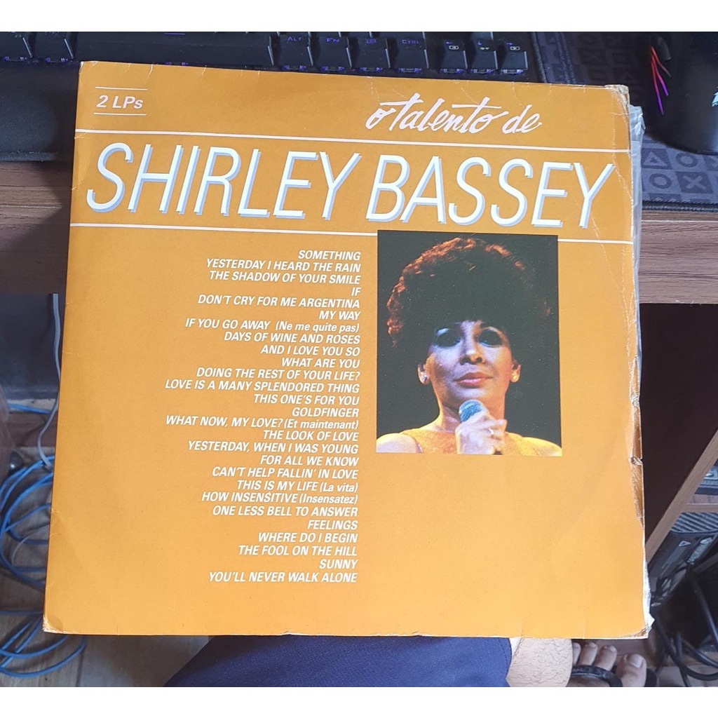LP DUPLO: Shirley Bassey - O Talento De