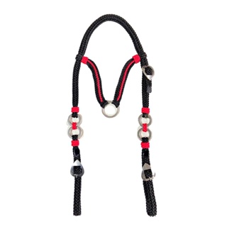 Cabeçada de Cordinha Trançada Argolas Inox em Oferta na Shopee