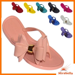 Rasteirinha Feminina Chinelo de laço adulto cores variadas Mirabella
