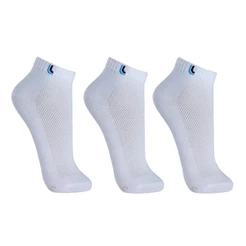 Kit com 3 Meias Esportiva Lupo Cano Curto Algodão Penteado Ref 3225-089