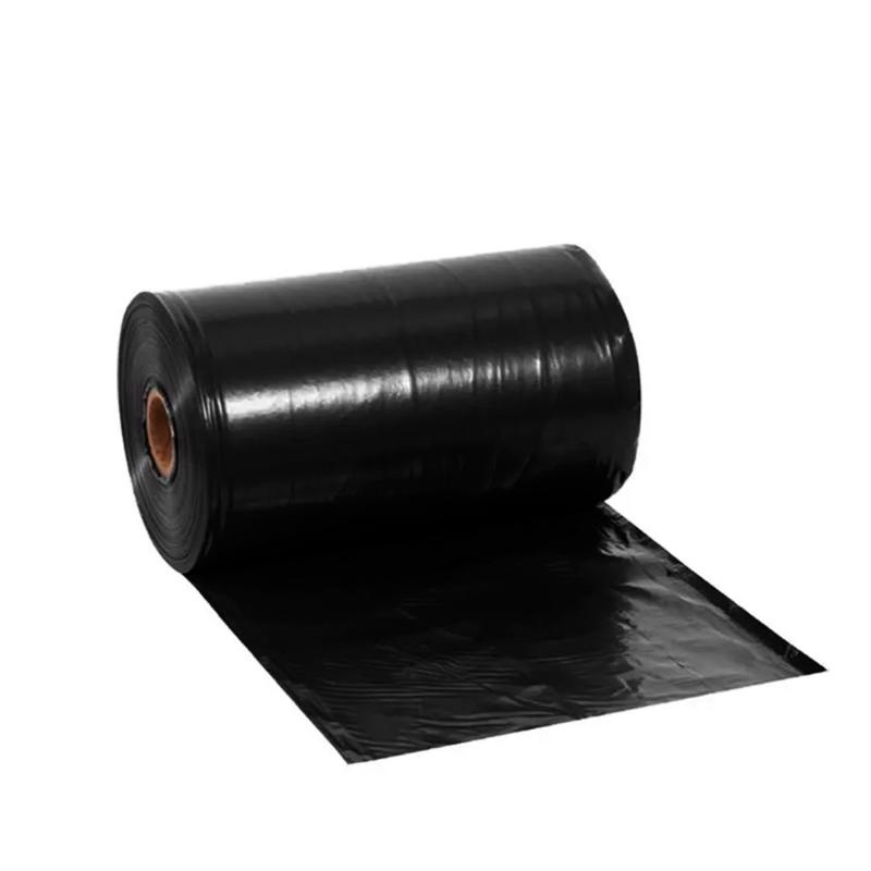 Lona Plástica Preta 4x100 Metros Bobina 25kg para Caminhão Cobertura Proteção