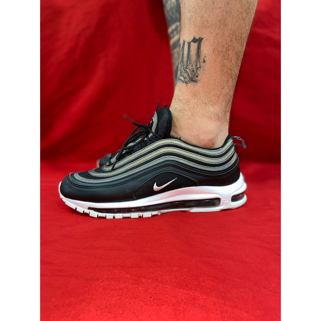 black and white 97s nike