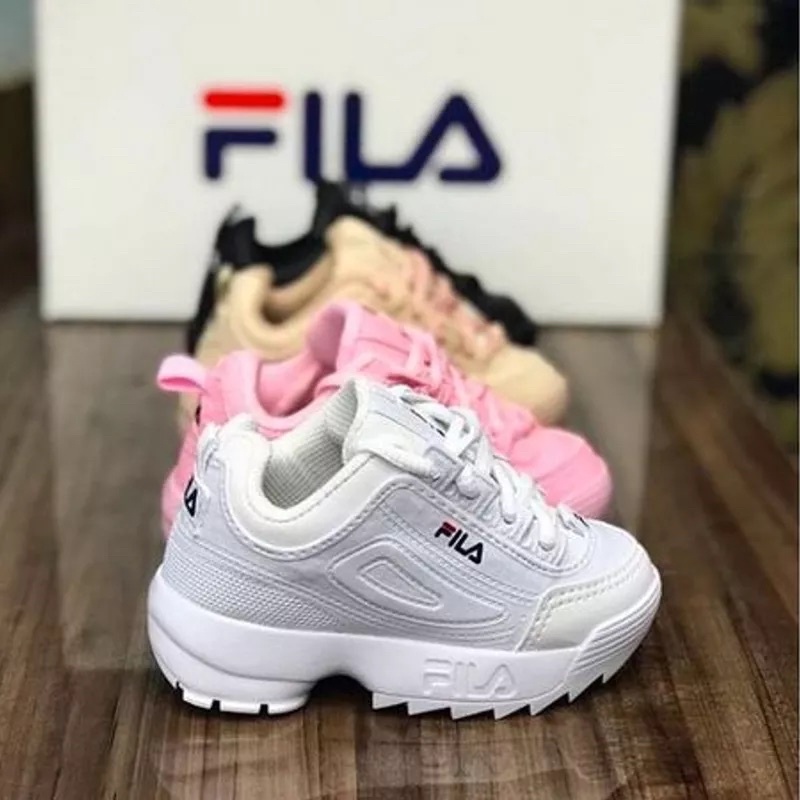 Tenis fila shop bebe branco