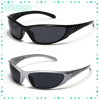 LUCKY-SHOUHOU Estética Y2K Óculos De Sol Punk UV400 Masculinos