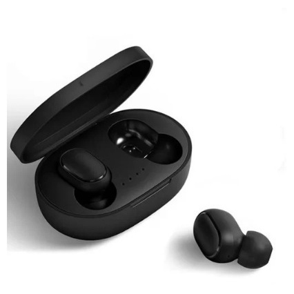Fone De Ouvido Sem Fio E6s Bluetooth 5.0  Tws Preto