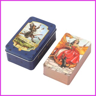 Cartas De Tarô De Bruxa Diário Baralho Versão Em Inglês Tarot Com Livro Guiado Divinação Entretenimento Fortuna alpiert2br