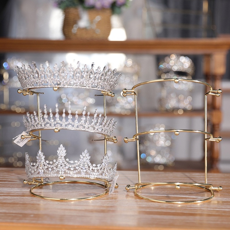 CM Casamento Tiara Suporte Nupcial Bandana Display Rack Princesa Coroa Noiva Acessório Para O Cabelo