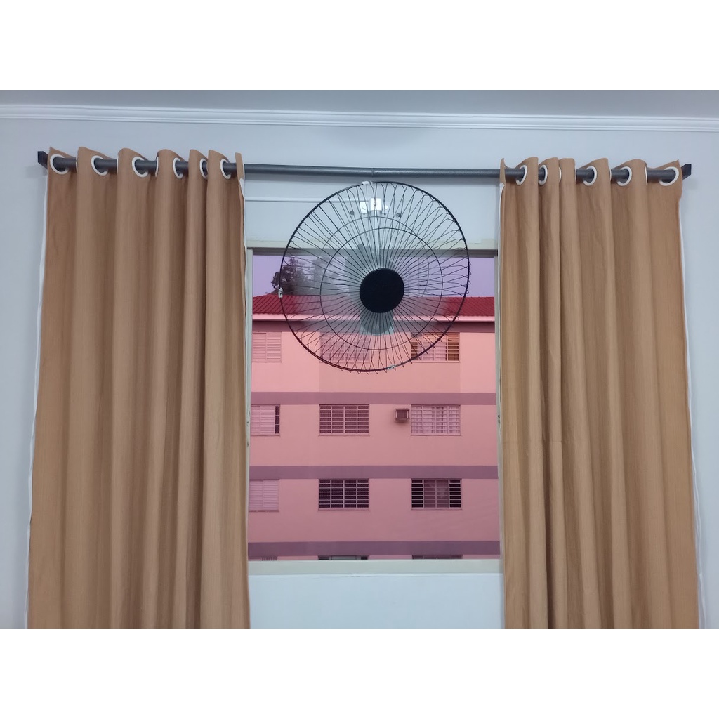 Suporte para Instalar Ventilador de Parede no Teto na Parede e na Janela Compacto CQ