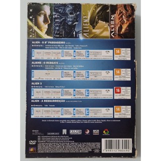 DVD Alien Quadrilogia-Com Luva | Shopee Brasil