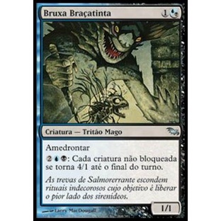 Bruxa Braçatinta (Tritão / Mago) - Magic The Gathering