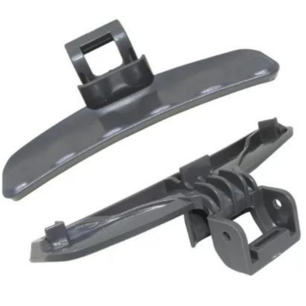 Puxador Porta Lavadora Samsung Seda Cinza DC64-01524AC