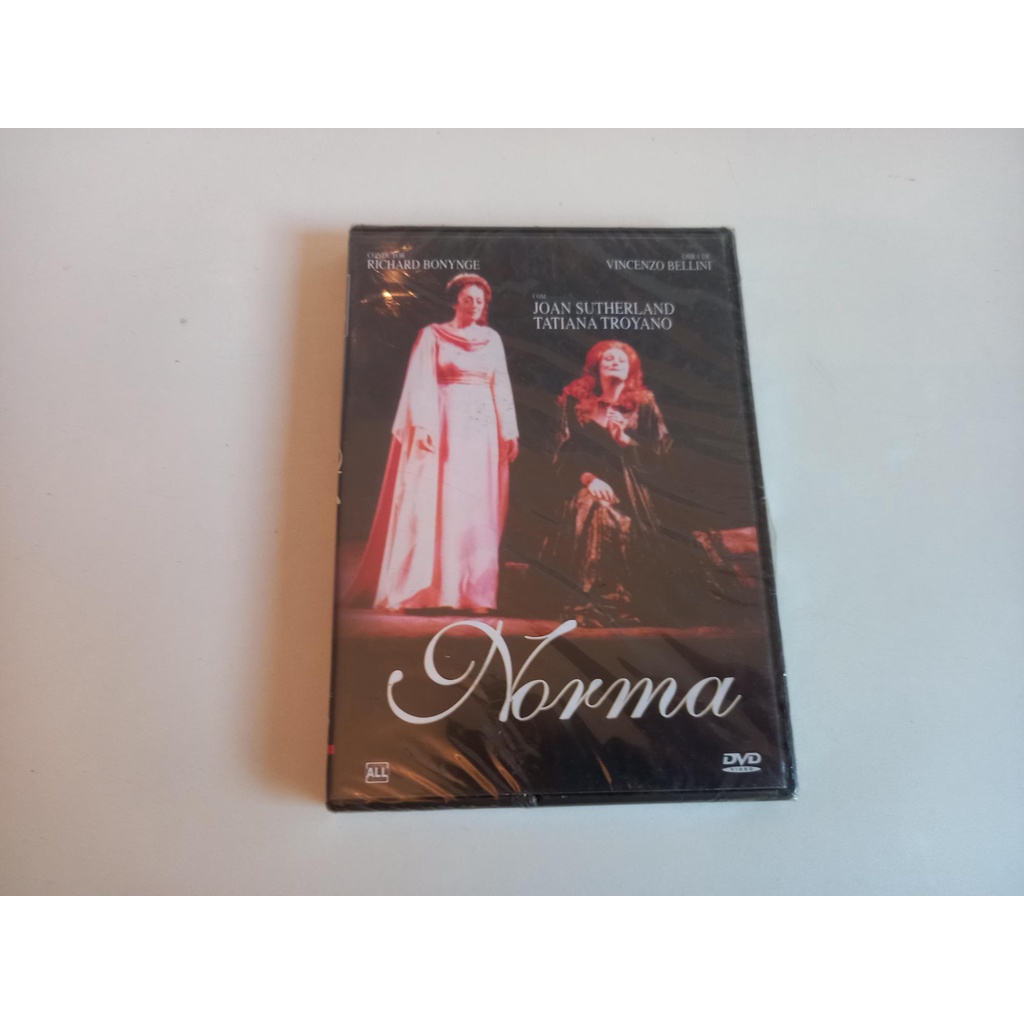 Dvd Norma / Vincenzo Bellini / Richard Bonynge - Lacrado!