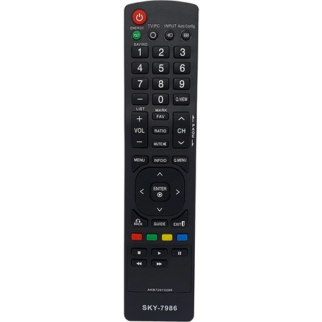 Controle Remoto  compatível para 32LE4300  32LE4600  32LE5300  37LE5300  42LE4300  42LE4600