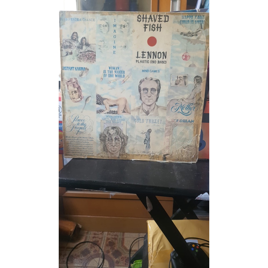 LP John Lennon Plastic Ono Band Shaved Fish(1975) EMI