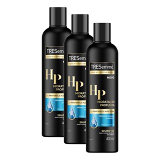 Kit 3 Shampoos TRESemmé Hidratação Profunda 400ml cada