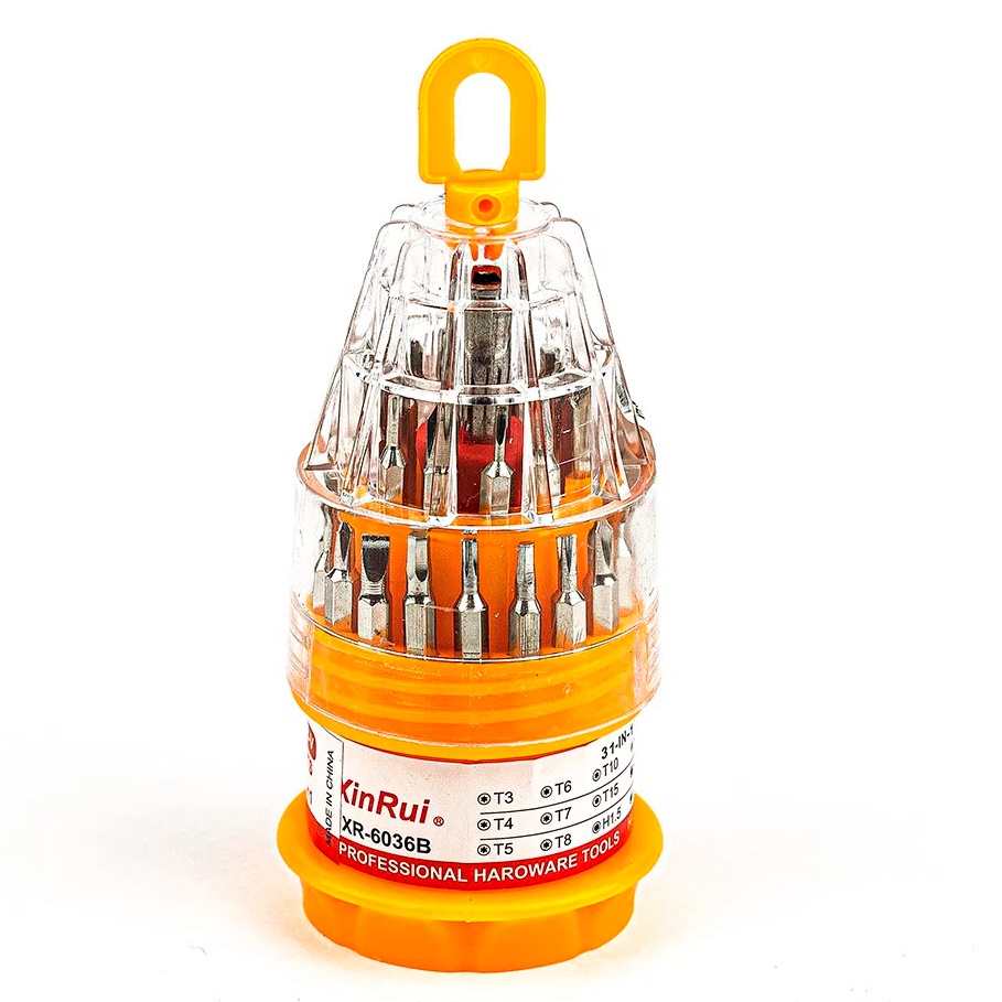 Kit 31 em 1 Chaves De Precisão Portátil Philips Torx Conserto Celular Tablet