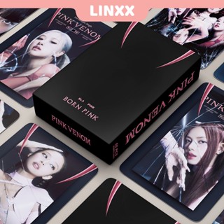 LINXX 55 Pcs BLACK-Pink Venom Album Lomo Card Kpop Photocards Série Cartões Postais