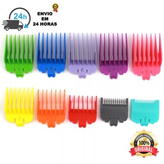 10 Pentes para Maquina de Cortar Cabelo Guia (similar Wahl) Barbeiro