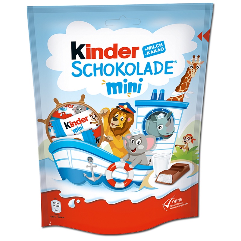 Chocolate Kinder Schokolade Mini Importado 120g Shopee Brasil